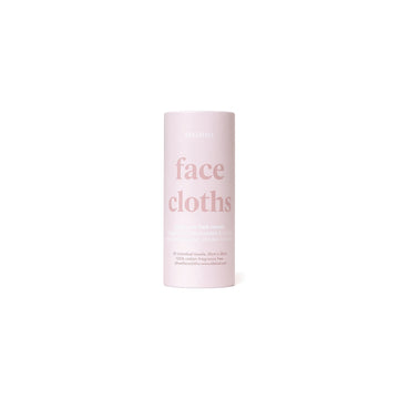 One pink face cloths tube, 30 single-use face towels